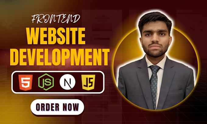 be your expert front end developer using react js, next js, javascript and HTML