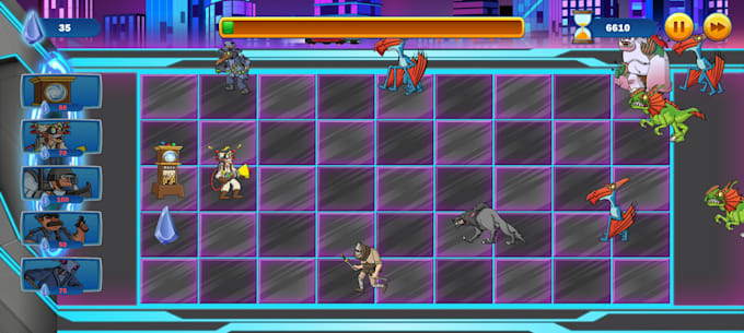 develop a unity 2d mobile game