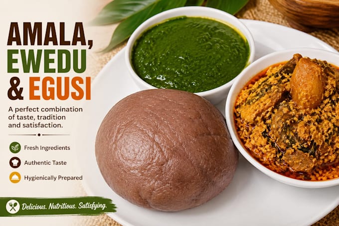 do amala, ewedu and egusi