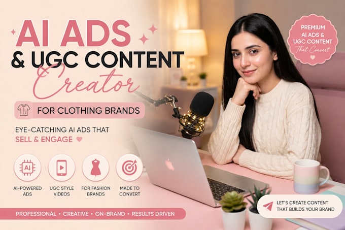 create ai powered ads for your clothing brand