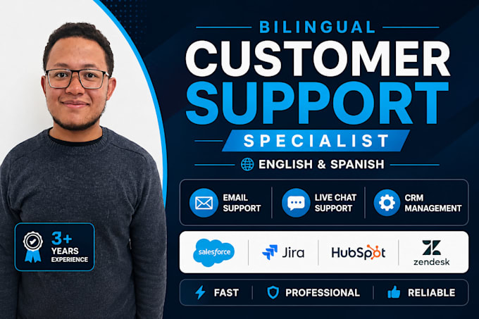 provide professional customer support by email and live chat