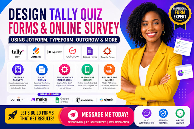 build forms quizzes questionnaires on jotform outgrow and lead generation forms