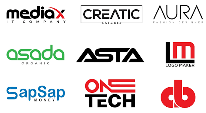 design typography, wordmark, lettermark, text based logo for your