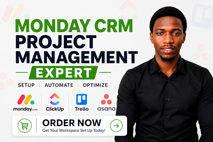 be your monday CRM, monday com, monday dashboard expert