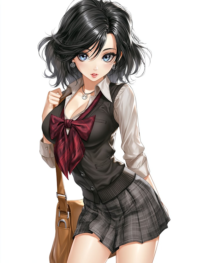 do a anime character