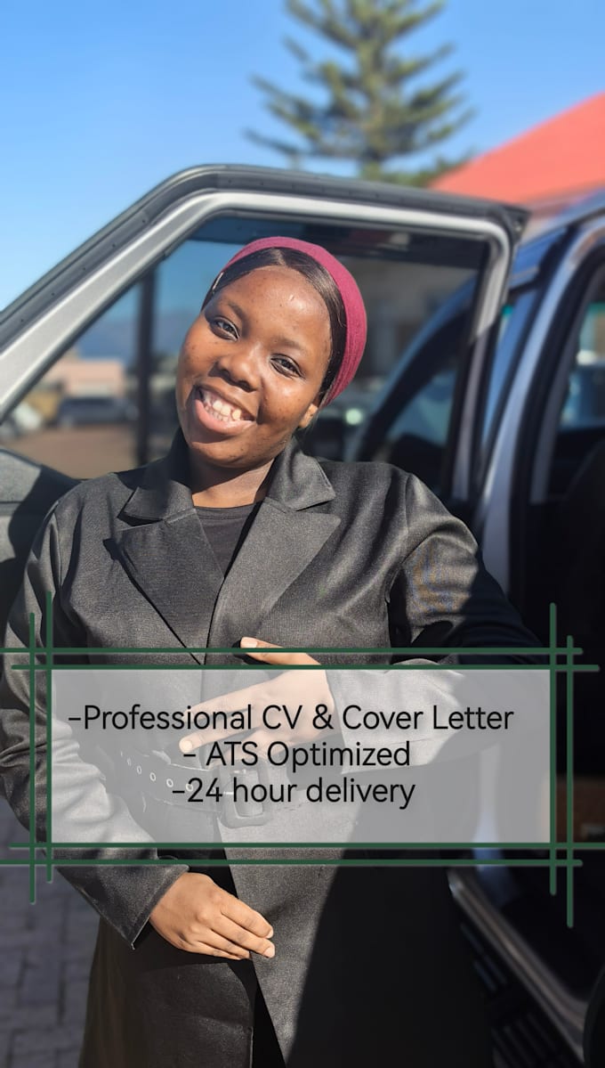 write a professional CV and cover letter