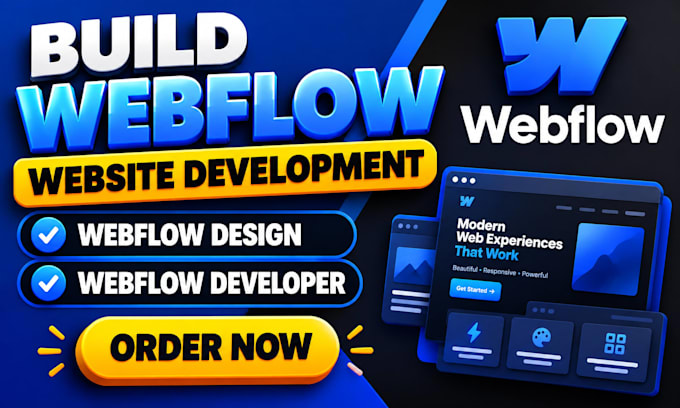 build webflow website development webflow design webflow developer