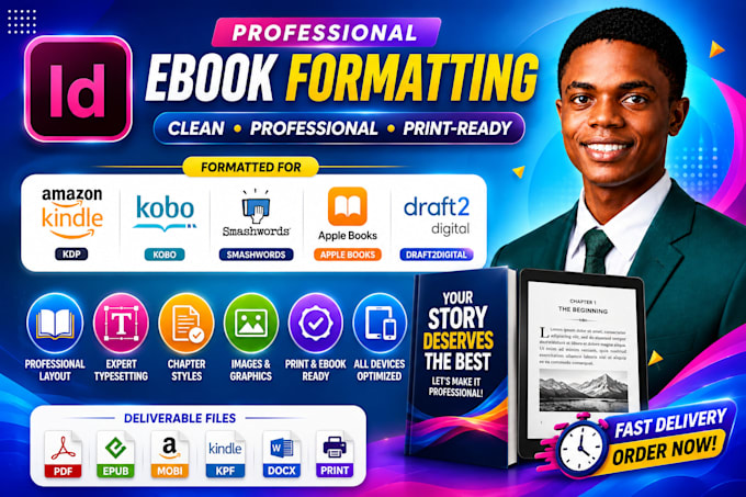 format your ebook for amazon KDP kindle koko smashword apple books draft2digtal