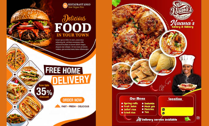 design a professional business flyer for marketing