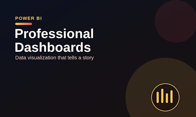 build professional power bi dashboards and excel reports