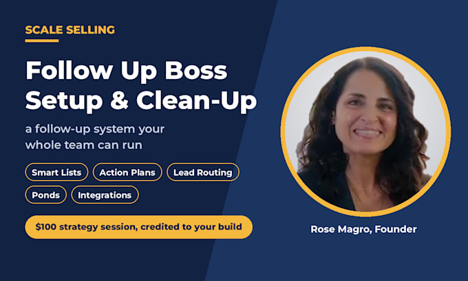 set up and optimize your follow up boss real estate CRM