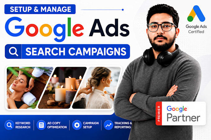 setup google ads search campaigns for more bookings and appointments