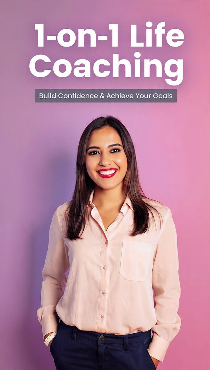 be your life coach for confidence and goal setting