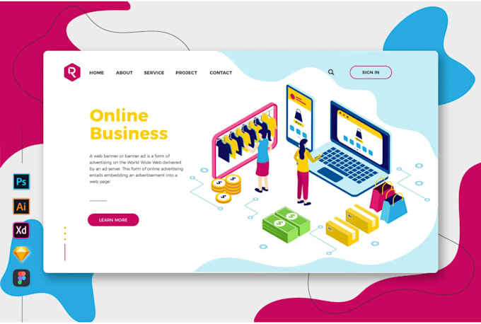convert figma to HTML CSS tailwind responsive website