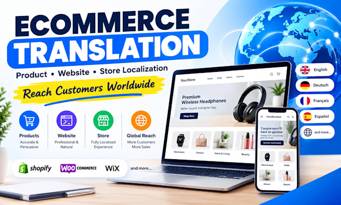 translate and localize your ecommerce store and product pages geolocation