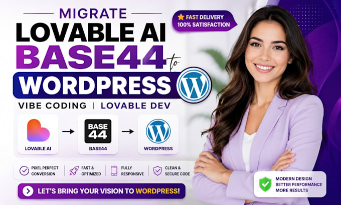 migrate lovable ai base44 to wordpress vibe coding lovable dev