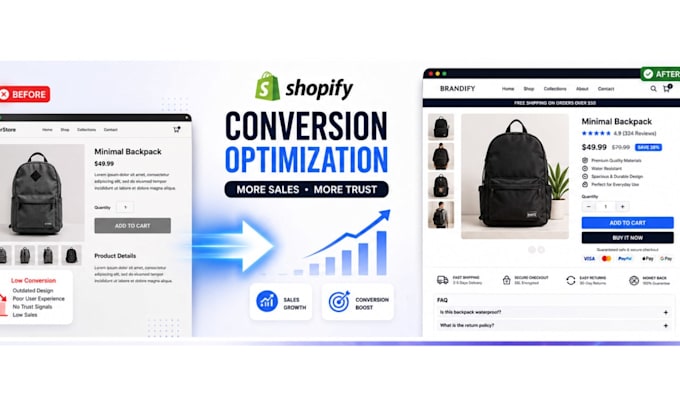 optimize your shopify store for higher conversions and more sales