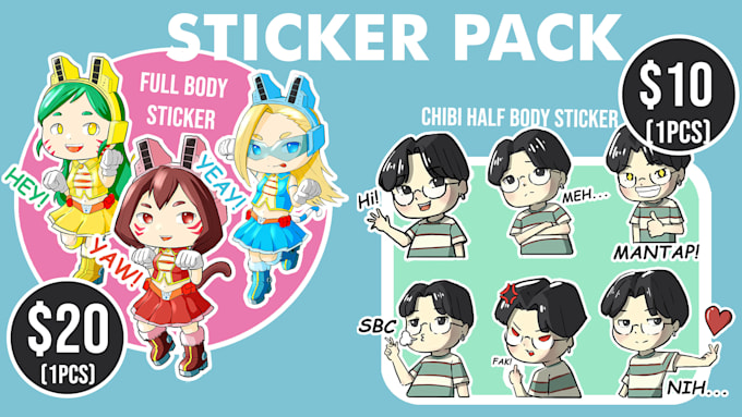 make custom sticker pack