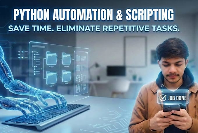 develop automation scripts and custom python applications