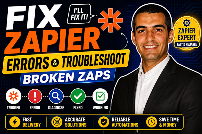 fix zapier errors and troubleshoot broken zaps