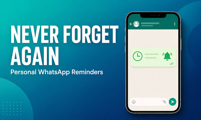 be your personal whatsapp reminder assistant for 30 days