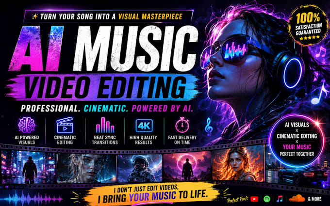 create ai generated music video, lipsync, character consistent for your song