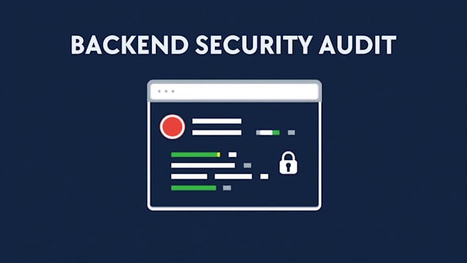 audit and secure your backend api or web application