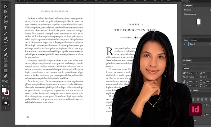 professionally format and layout your spanish book for print