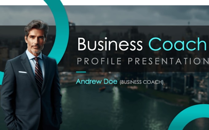 business coach pitch deck executive coaching client acquisition presentation