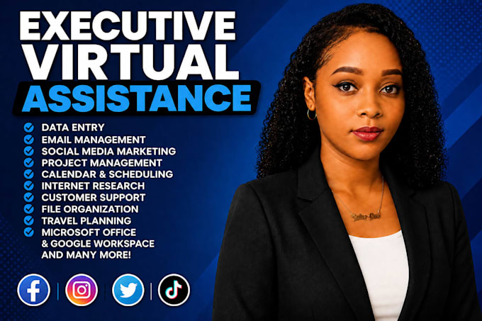 be your executive virtual assistant and administrative support