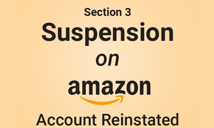 reinstate your deactivated amazon section 3 suspension with expert appeal poa