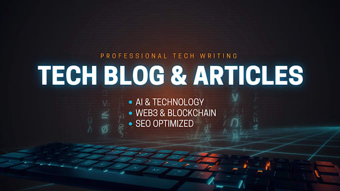write engaging SEO technical articles on ai, tech, and web3