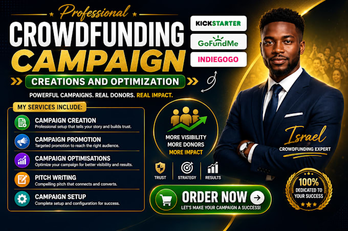 create and optimize your fundraising campaign