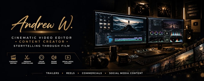 edit cinematic videos, trailers and teasers