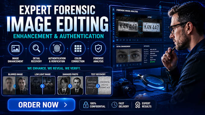 perform forensic image analysis and photo authentication
