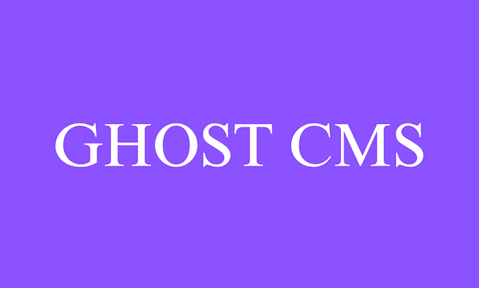 design and delevelop a proffssional ghost cms website