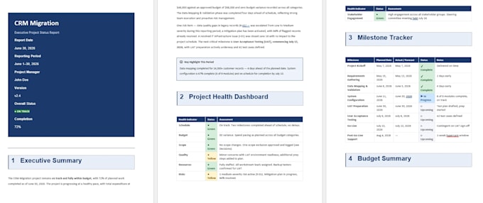 be your project coordinator