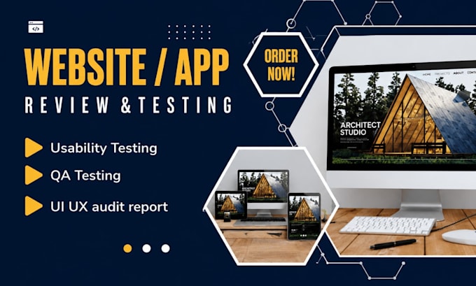 do app testing, qa testing, ui ux testing , ios android, and website review