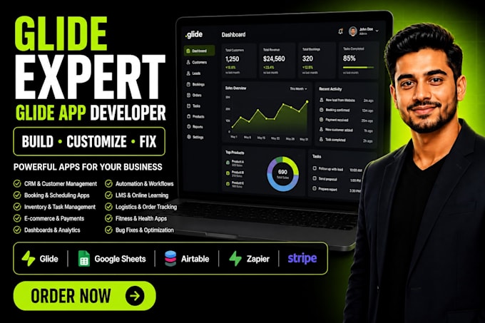 glide expert glide app developer glide designer for glide mobile business app