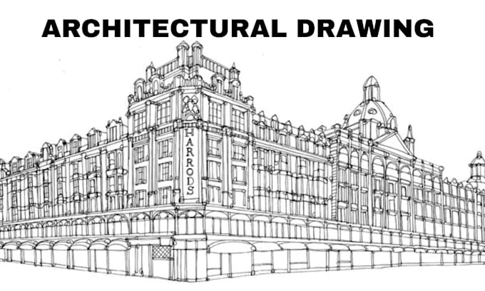 draw architectural drawings, floor plans, site plans and construction drawings