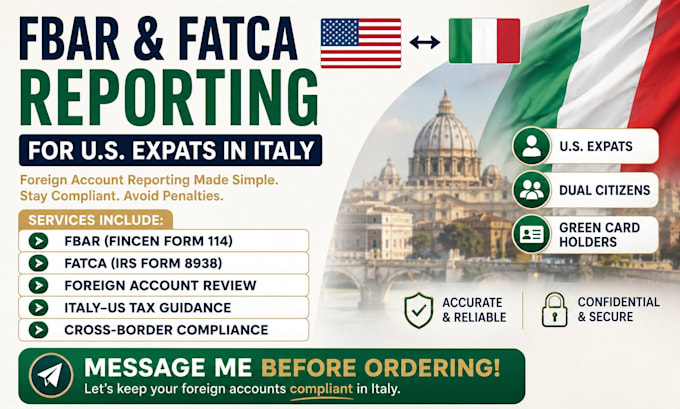 help with foreign income fbar fatca reporting for US expats