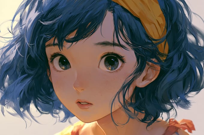 make custom anime portrait
