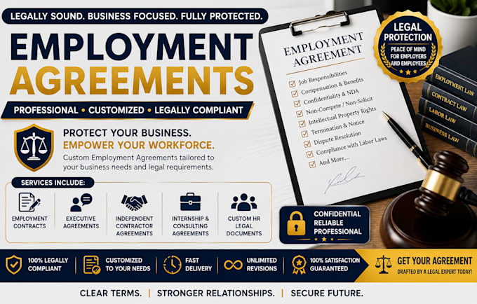 write severance agreements and employee separation documents