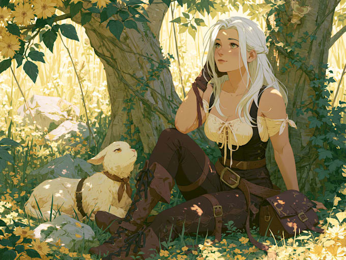 draw cute and beautiful anime art
