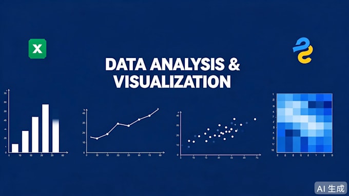 do professional data analysis and visualization using python and excel