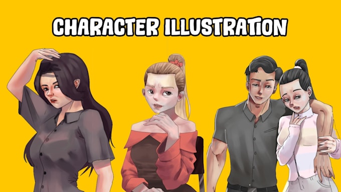 make a character illustration for your game