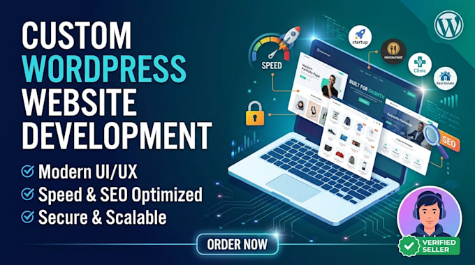 build custom wordpress website with sub 1s loading speed