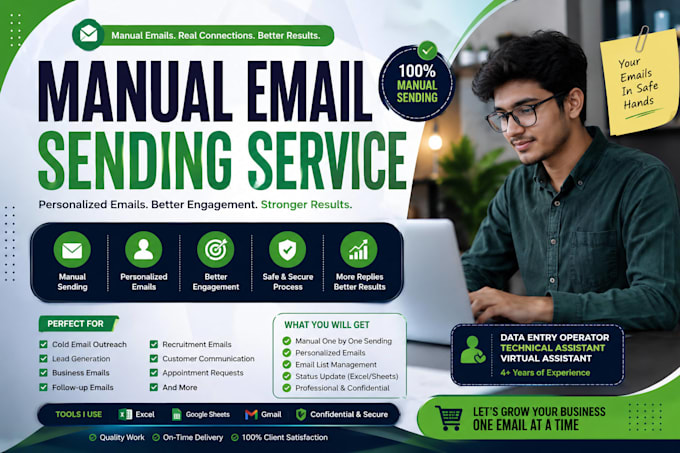send emails manually one bye one