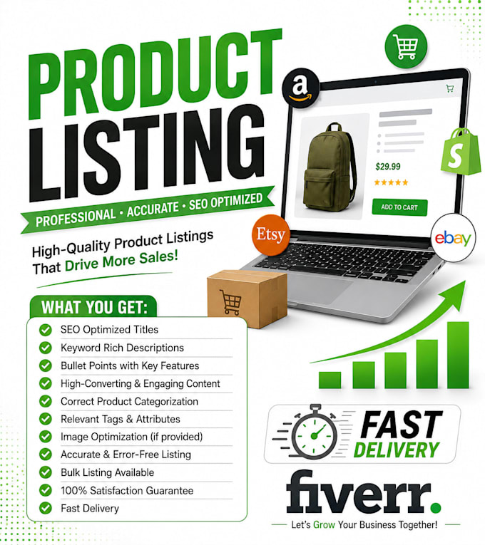 write high converting ecommerce product listing