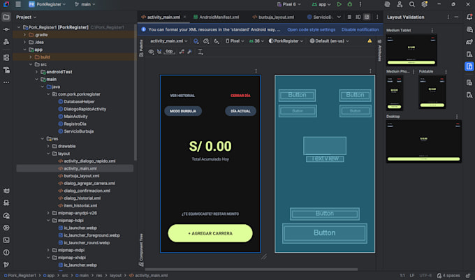 do java bug fixing and refactor your android app code